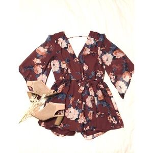 Floral Romper